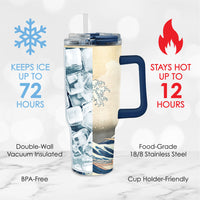 30 oz Tumbler - Hokusai "The Great Wave"