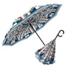 Frank Lloyd Wright Waterlilies Reverse Inverted Umbrella – Hands-Free, Windproof Design
