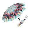 EttaVee Brush Strokes 103 Travel Umbrella – Compact, One-Touch Open & Close