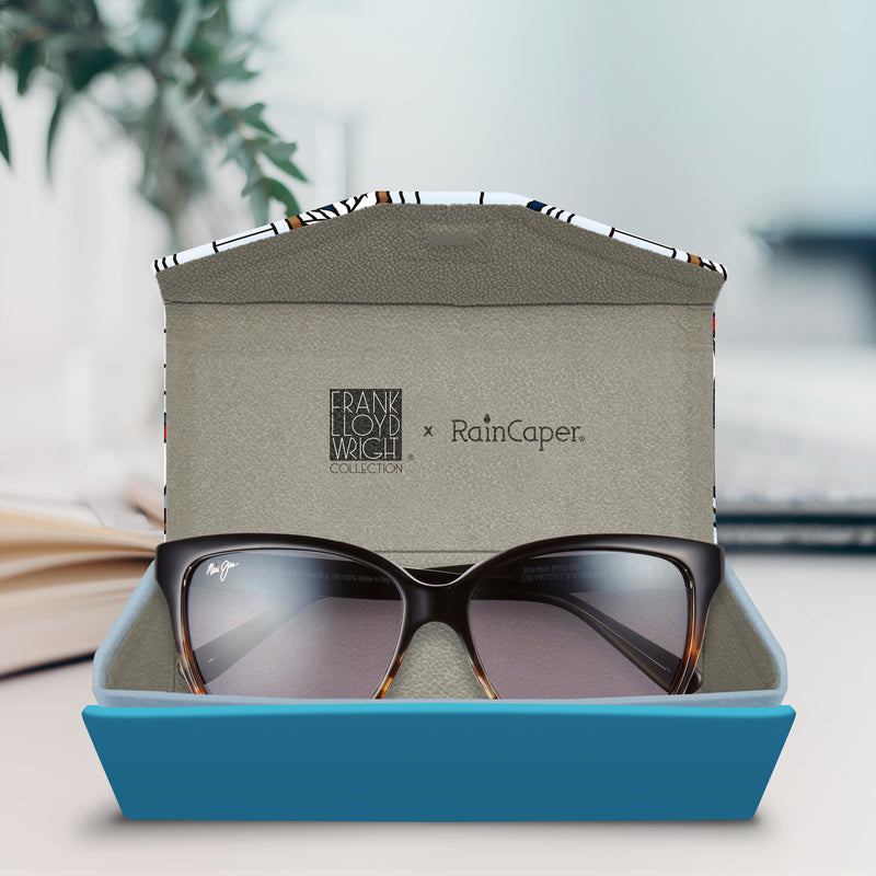 Frank Lloyd Wright "Waterlilies" Folding Glasses Case – Compact & Protective