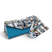 Frank Lloyd Wright "Waterlilies" Folding Glasses Case – Compact & Protective