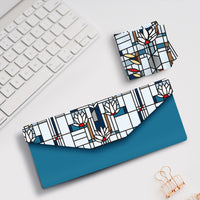 Frank Lloyd Wright "Waterlilies" Folding Glasses Case – Compact & Protective