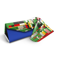 Frank Lloyd Wright "Hillside Curtain" Folding Glasses Case – Compact & Protective