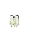 12 oz Stemless Wine Tumbler - Frank Lloyd Wright "Tree of Life" - Silver Rim