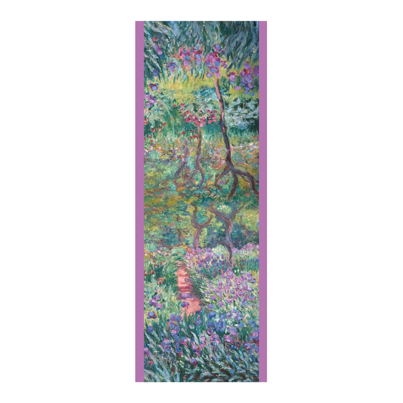 Monet Gardens at Giverny Silk-Blend Pashmina Shawl