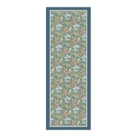 William Morris "Golden Lily" Silk Blend Shawl – Lightweight Dressy Wrap for Women