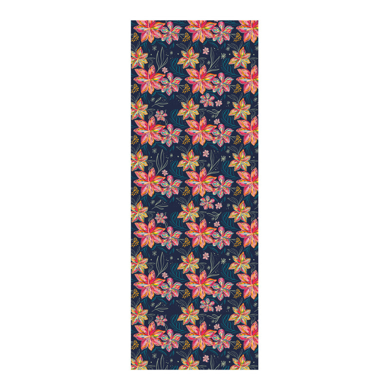 EttaVee's Bold Flowers Silk Blend Shawl – Lightweight Dressy Wrap for Women