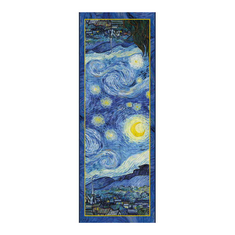 van Gogh Starry Night  Silk Blend Shawl – Lightweight & Elegant Evening Wrap
