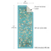 van Gogh Almond Blossom   Silk Blend Shawl – Lightweight Dressy Wrap for Women