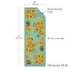 van Gogh Sunflowers Silk Blend Shawl – Lightweight Dressy Wrap for Women