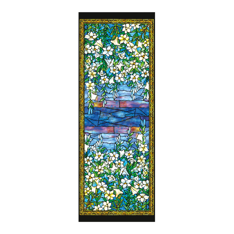 Tiffany Field of Lilies   Silk Blend Shawl – Lightweight Dressy Wrap for Women