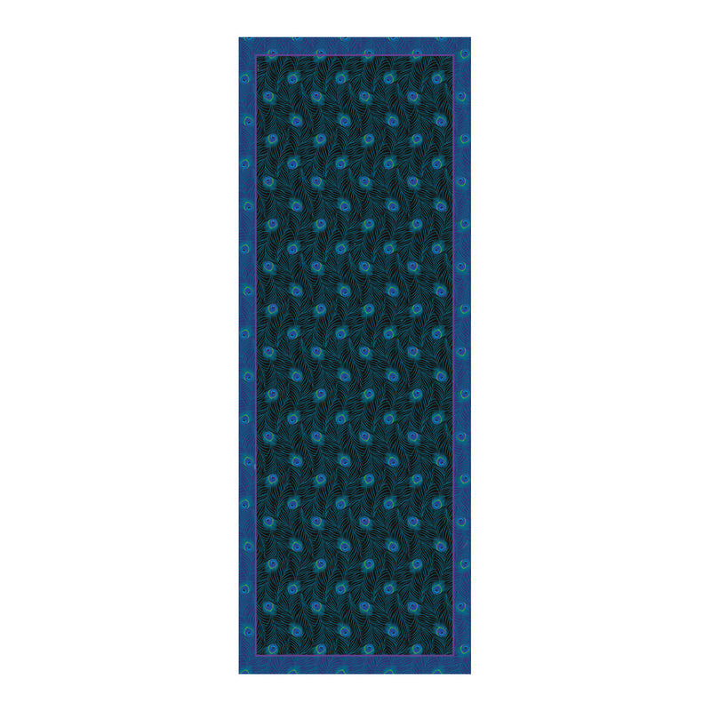 Peacock Black   Silk Blend Shawl – Lightweight Dressy Wrap for Women