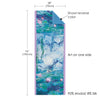 Fine Art Silk Blend Shawl Monet Nympheas