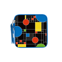 Frank Lloyd Wright "Coonley Playhouse" Compact Retractable Tape Measure – Dual-Sided, 60"/150cm