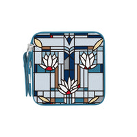 Frank Lloyd Wright "Waterlilies" Compact Retractable Tape Measure – Dual-Sided, 60"/150cm