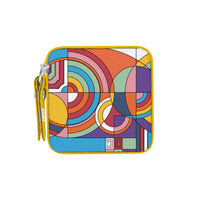 Frank Lloyd Wright "Hoffman Rug" Compact Retractable Tape Measure – Dual-Sided, 60"/150cm