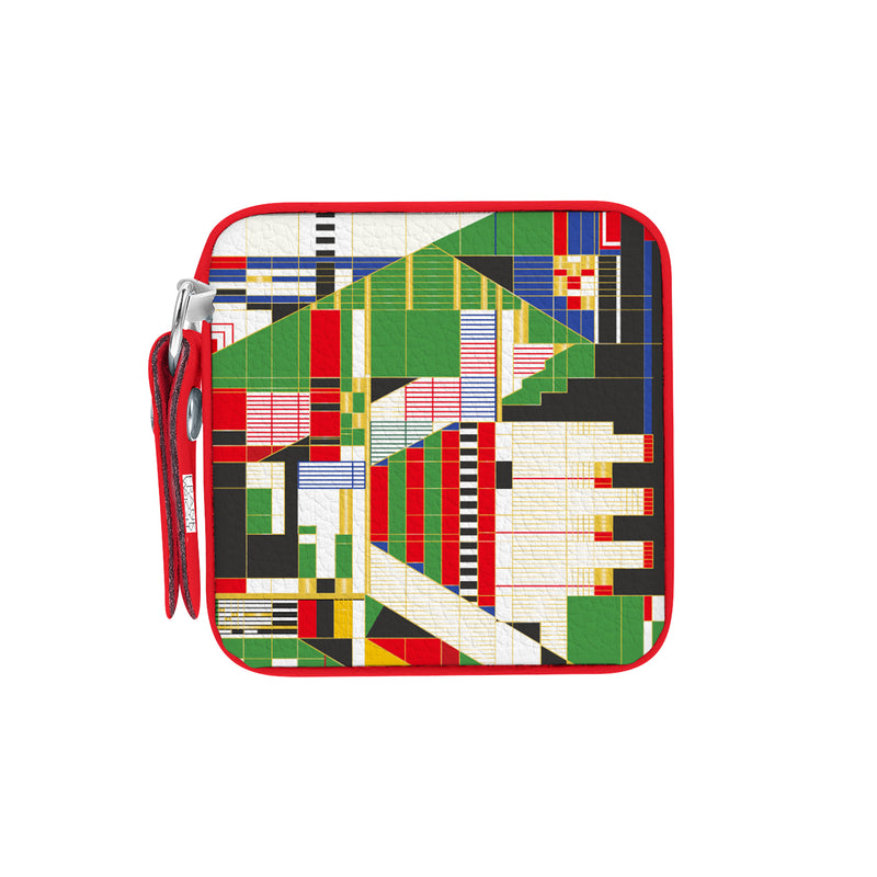 Frank Lloyd Wright "Hillside Curtain" Compact Retractable Tape Measure – Dual-Sided, 60"/150cm