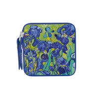 van Gogh "Irises" Compact Retractable Tape Measure – Dual-Sided, 60"/150cm