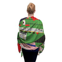 Frank Lloyd Wright Hillside Curtain Silk Blend Shawl – Lightweight & Elegant Evening Wrap