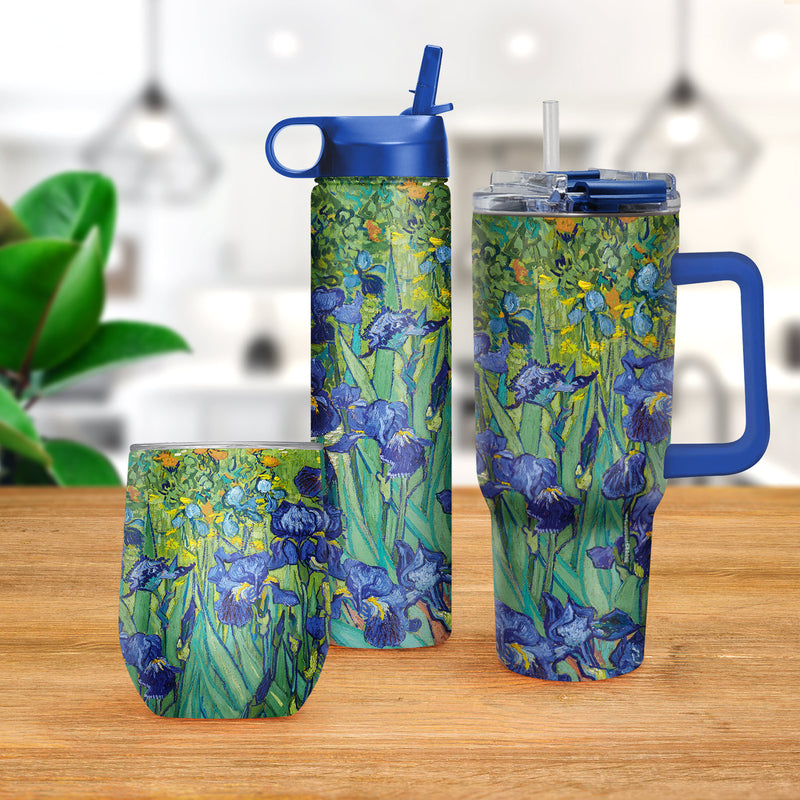 30 oz Tumbler - van Gogh "Irises"