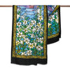 Tiffany Field of Lilies   Silk Blend Shawl – Lightweight Dressy Wrap for Women