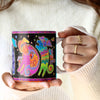 Laurel Burch "Dogs & Doggies" Large Fine Art Mug – 14 oz Ceramic Coffee Cup