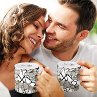 Tiffany "Magnolia" Large Fine Art Mug – 14 oz Ceramic Coffee Cup