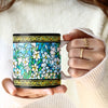 Tiffany "Field of Lilies" Large Fine Art Mug – 14 oz Ceramic Coffee Cup