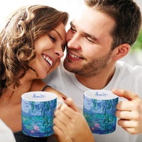 Monet "Nympheas" Large Fine Art Mug – 14 oz Ceramic Coffee Cup
