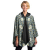 William Morris Pimpernel Reversible Rain Cape Poncho – Hooded Womens Wrap