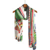 Frank Lloyd Wright Hillside Curtain Long Sheer Scarf – Lightweight, Elegant, Silky-Soft
