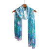 Sheer Scarf - Monet Nympheas