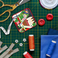 Frank Lloyd Wright "Hillside Curtain" Compact Retractable Tape Measure – Dual-Sided, 60"/150cm