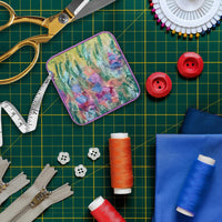 Monet Garden at Giverny Compact Retractable Tape Measure – Dual-Sided, 60"/150cm