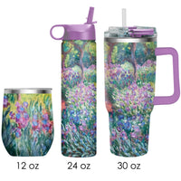 Monet "Garden at Giverny" Insulated Drinkware Set of 3, 1 per size