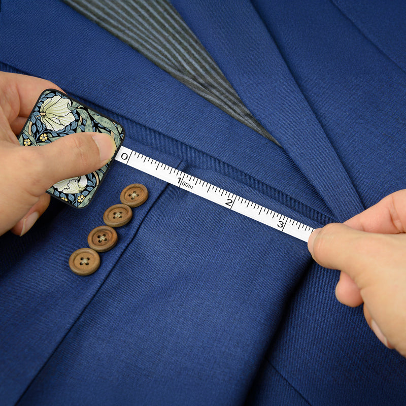 William Morris "Pimpernel" Compact Retractable Tape Measure – Dual-Sided, 60"/150cm