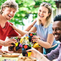 24 oz Water Bottle - Frank Lloyd Wright "Coonley Playhouse"