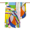 Frank Lloyd Wright March Balloons Silk Blend Shawl – Lightweight Dressy Wrap for Women