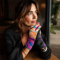 EttaVee Brush Strokes 90 Womens Touch Screen Gloves - One Size Fits All