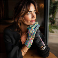 Frank Lloyd Wright Saguaro Forms Womens Touch Screen Gloves - One Size Fits All