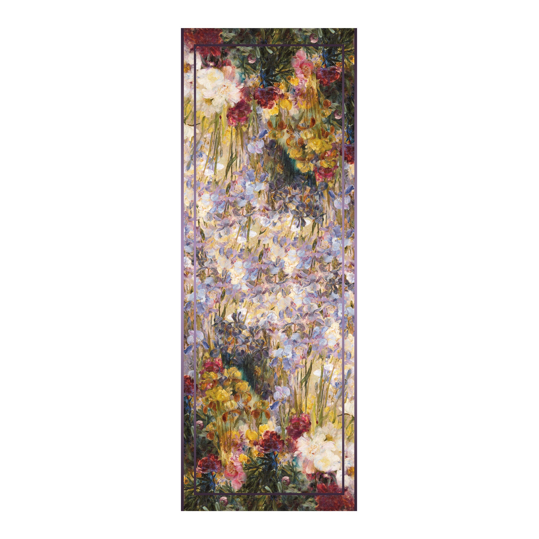 Tiffany Peonies & Iris   Silk Blend Shawl – Lightweight Dressy Wrap for Women