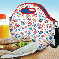 Mary Engelbreit American Birthday Cookout Neoprene Lunch Tote