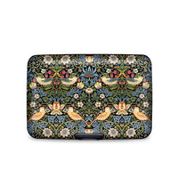 William Morris Strawberry Thief RFID Hard Travel Wallet