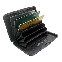 van Gogh Irises RFID Hard Travel Wallet